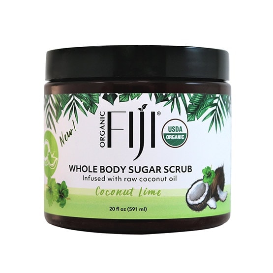 Buy Organic Coconut Oil Sugar Salt Scrub Exfoliates & Moisturizes