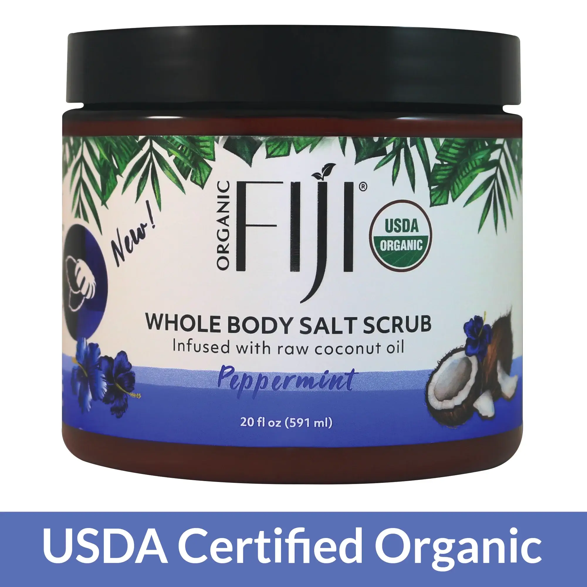 Organic Body Scrub - Peppermint Tea Tree Sugar Scrub for Body Polish,  Exfoliating Body Scrub Exfoliator & Foot Scrub, Body Exfoliator, Body  Scrubs for