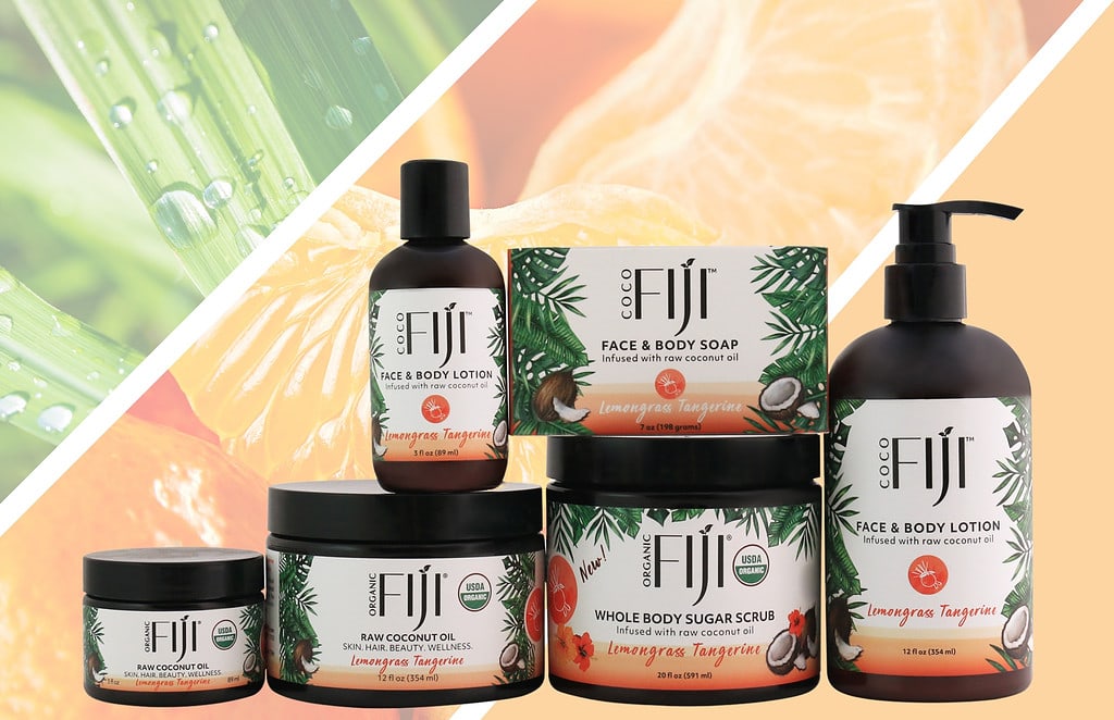 Lemongrass Tangerine Products by Organic Fiji