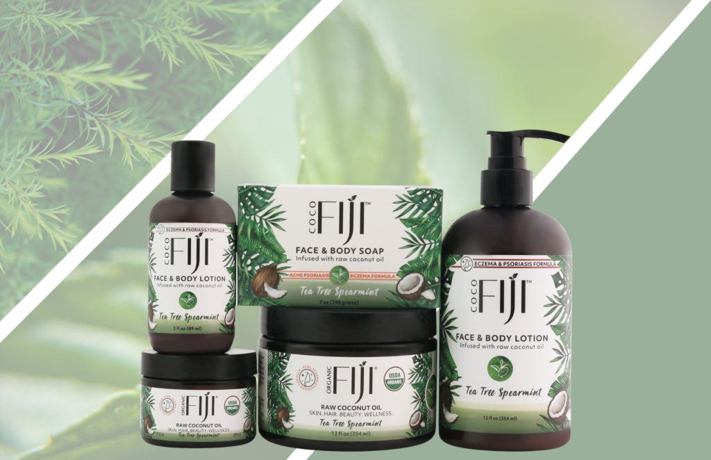 Tea Tree Spearmint Products by Organic Fiji
